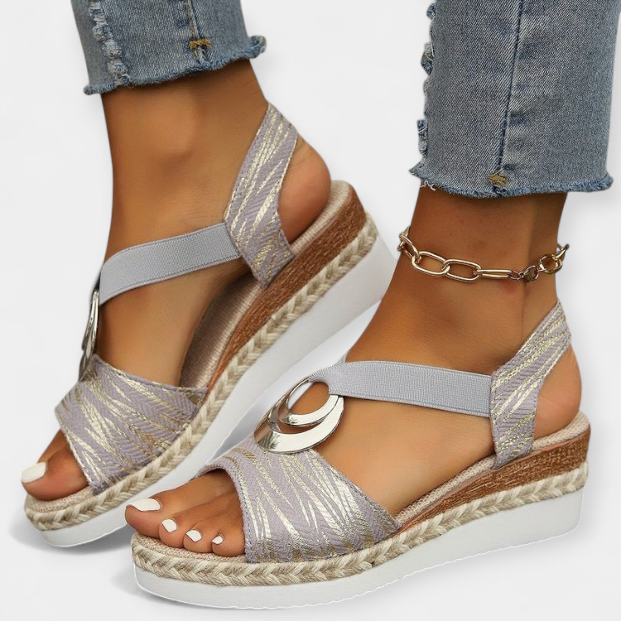 Sandalias Romanas Tejidas