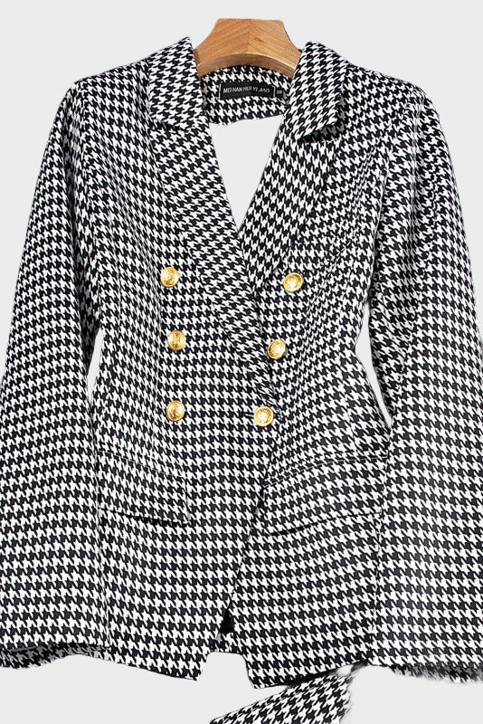 Chaqueta de línea clásica