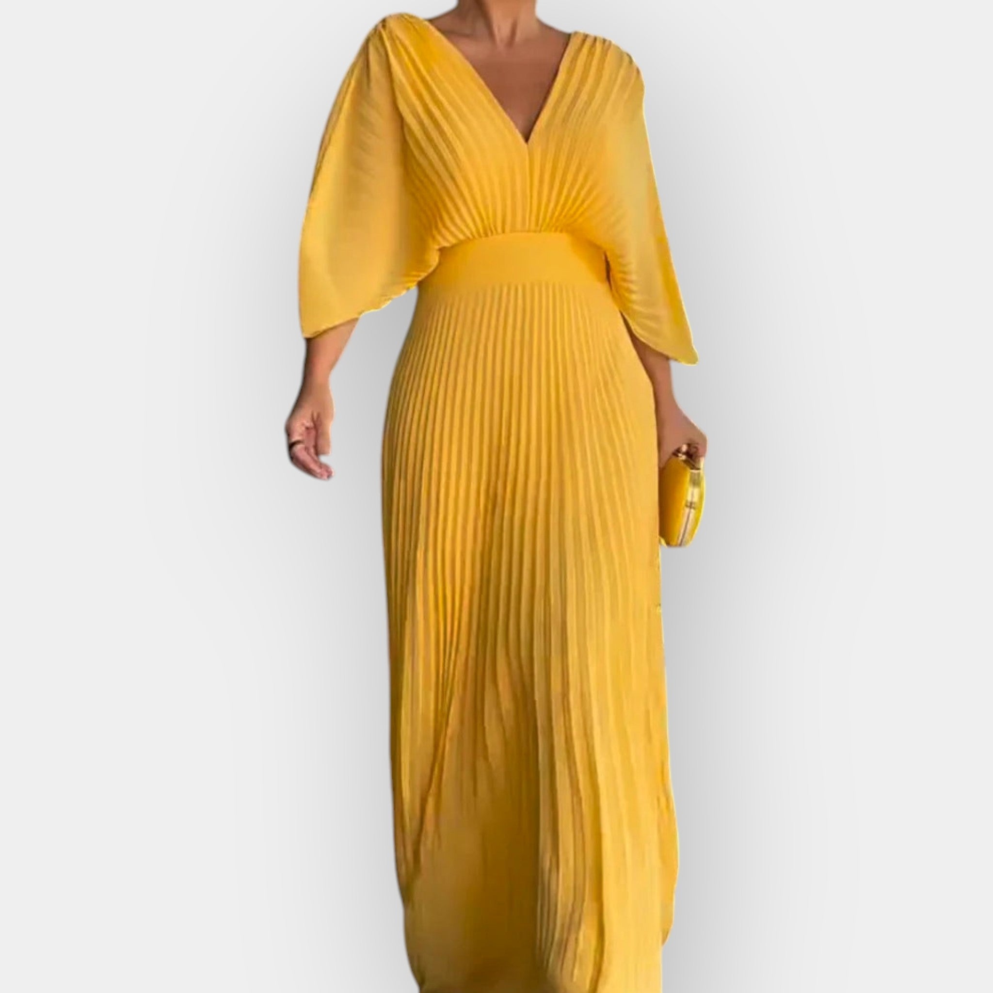 Vestido Plisado Elegante