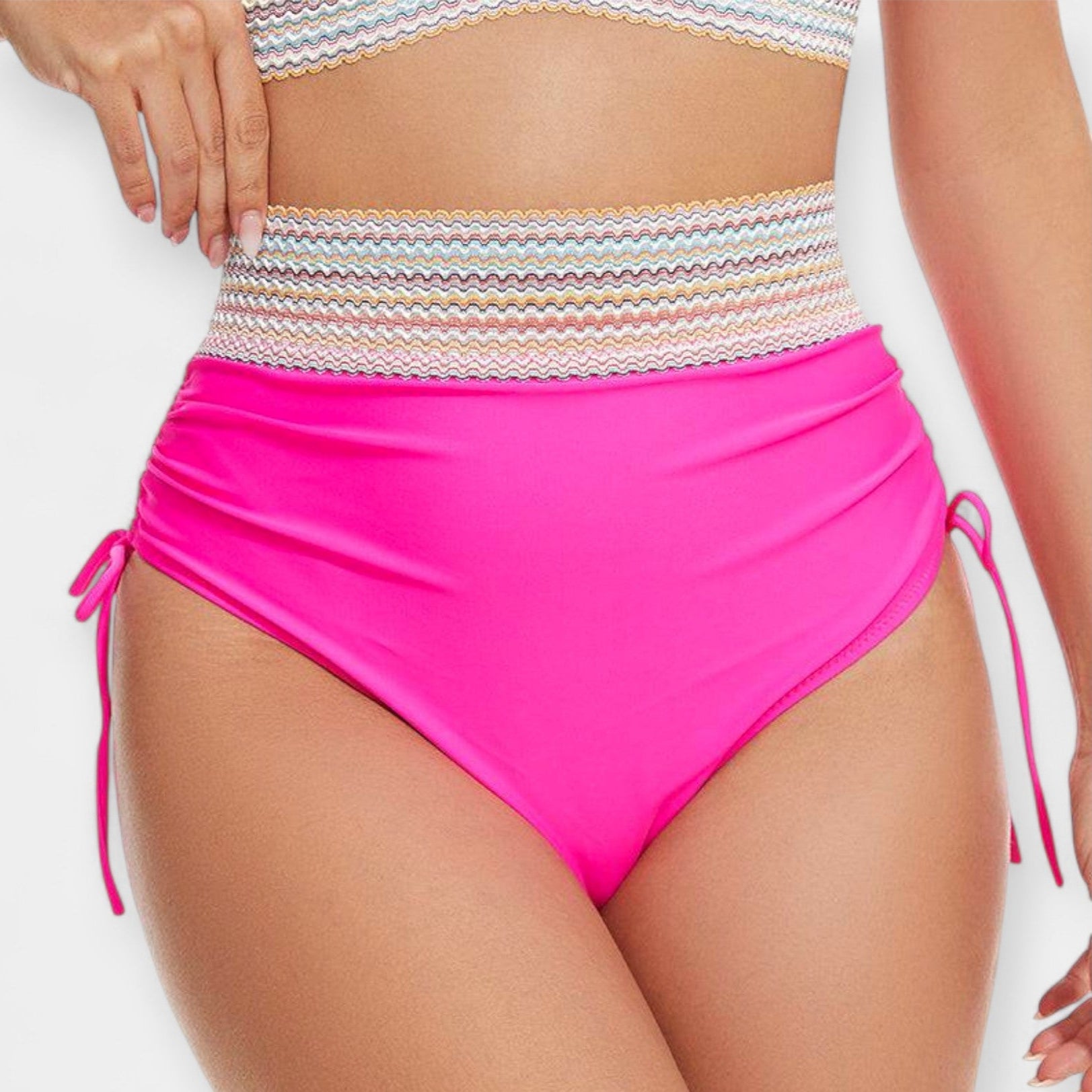 Bikini de Talle Alto con Soporte