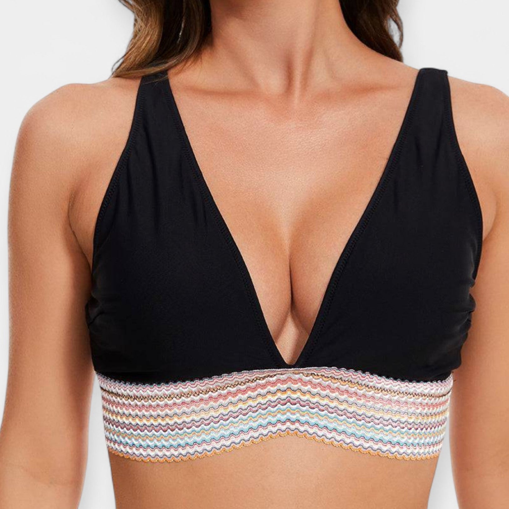 Bikini de Talle Alto con Soporte