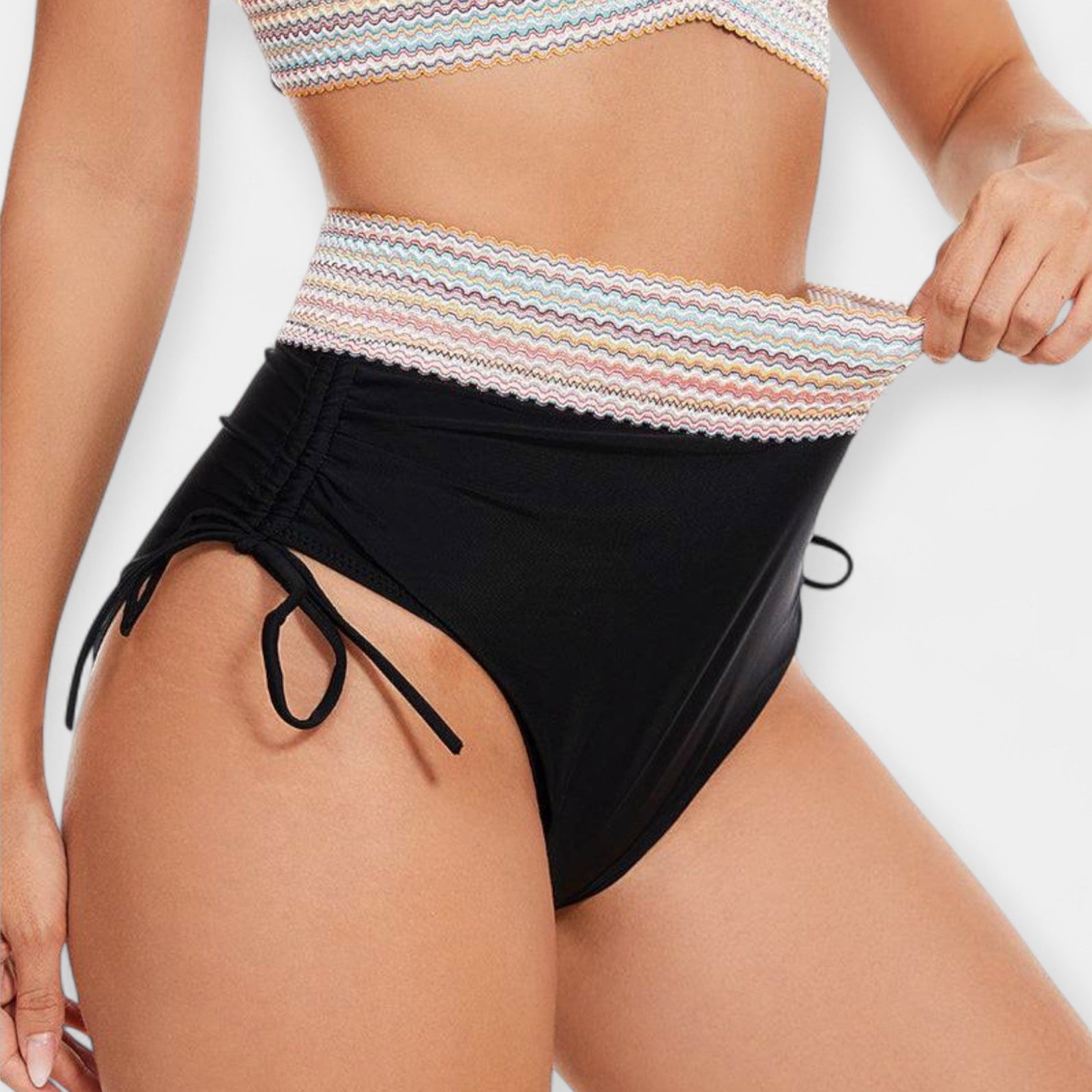 Bikini de Talle Alto con Soporte