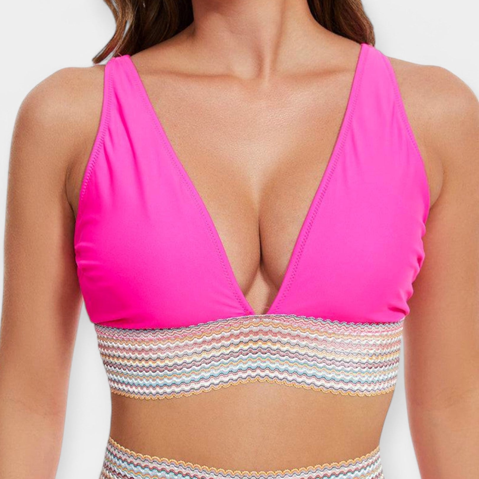 Bikini de Talle Alto con Soporte